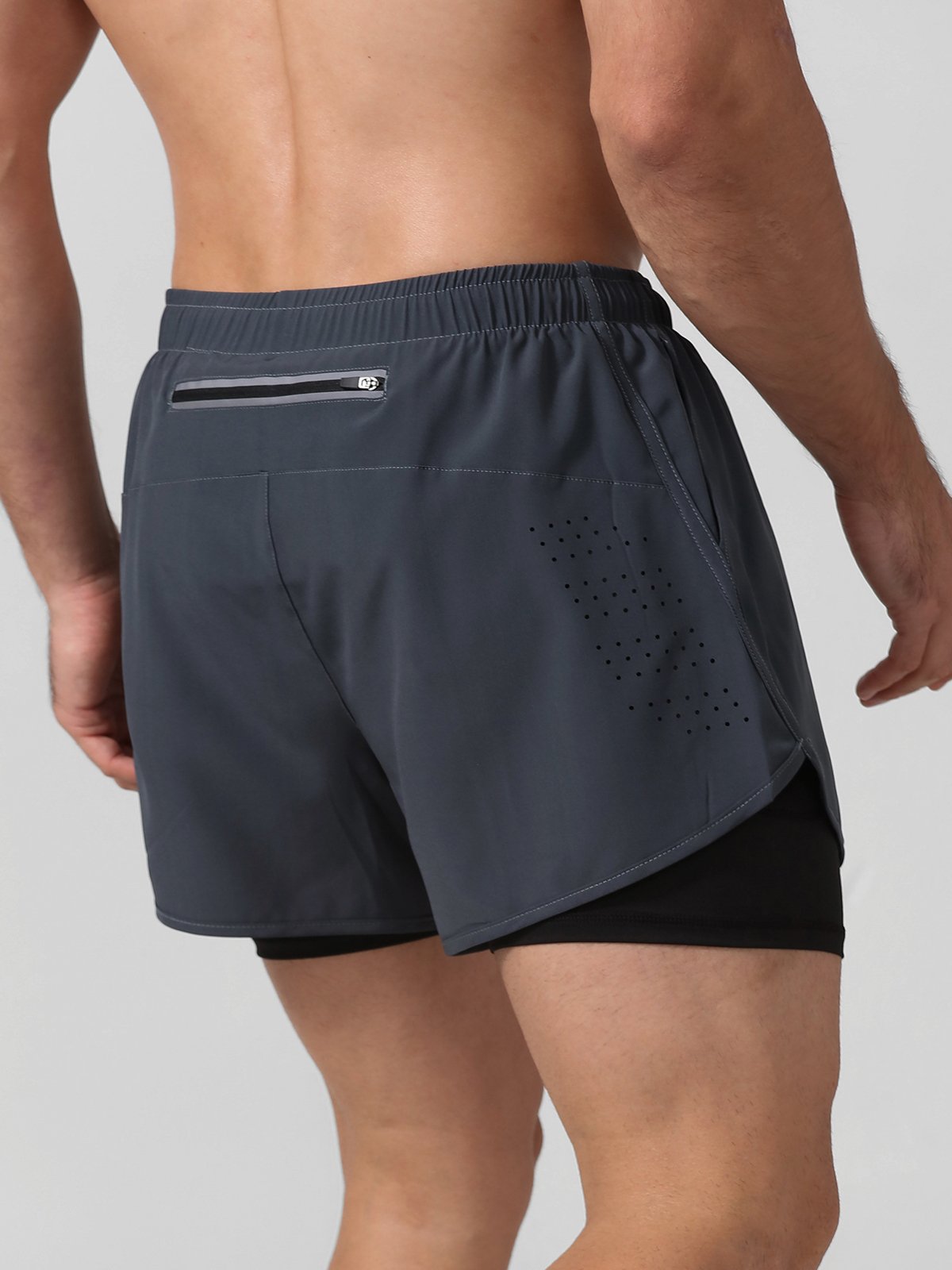 Xavier | 2-in-1 Sportshort – Bewegingsvrijheid & Functioneel Design