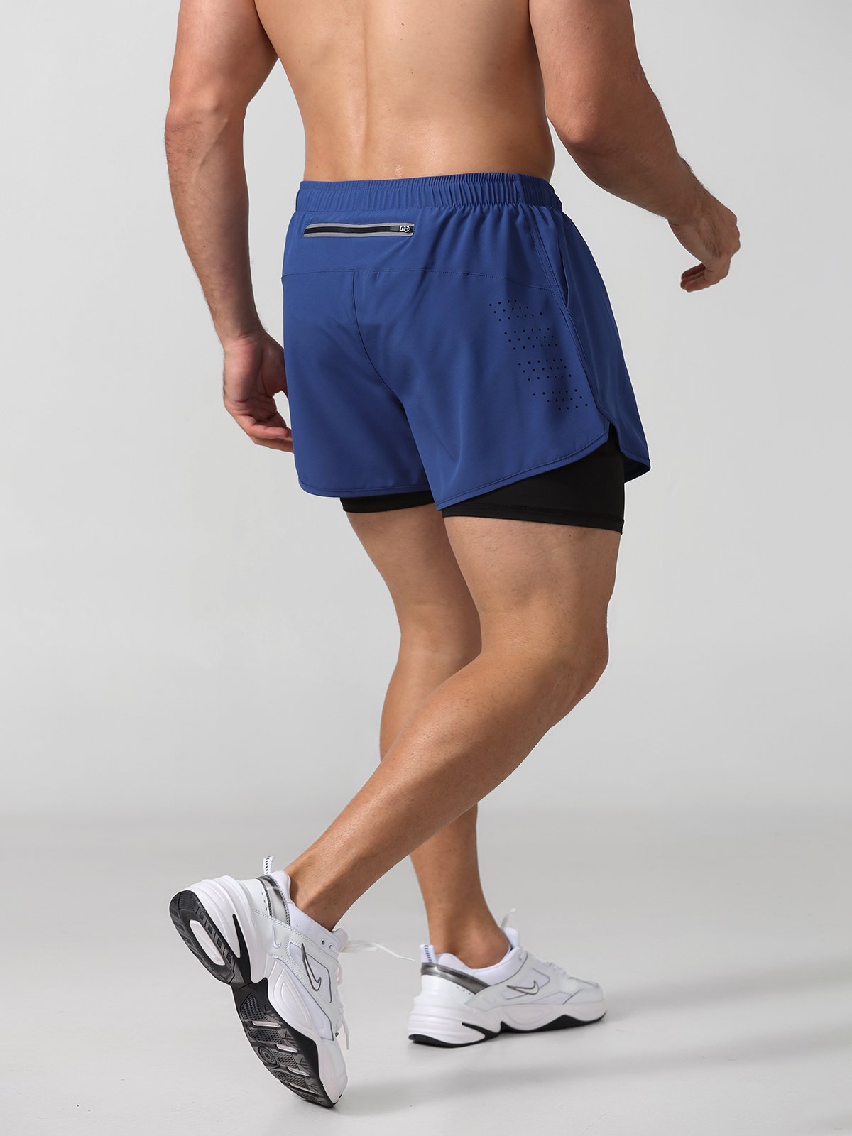 Xavier | 2-in-1 Sportshort – Bewegingsvrijheid & Functioneel Design