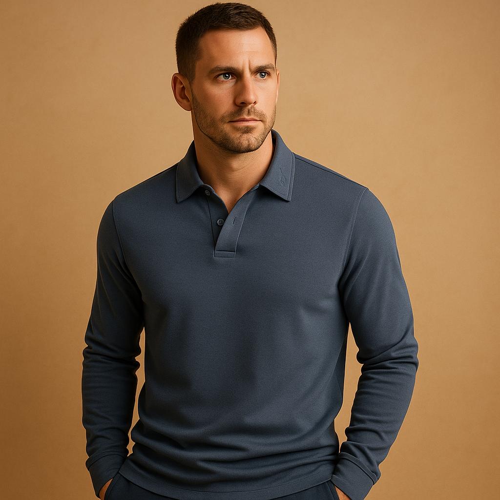 Heren poloshirt met klassieke pasvorm | Ademend & comfortabel katoen