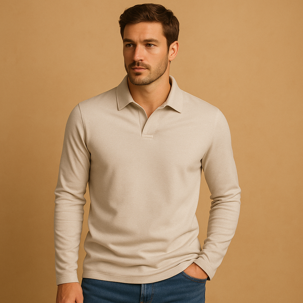 Heren poloshirt met klassieke pasvorm | Ademend & comfortabel katoen