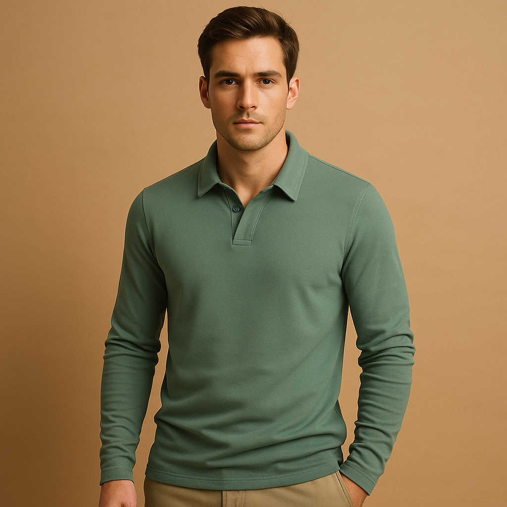 Heren poloshirt met klassieke pasvorm | Ademend & comfortabel katoen