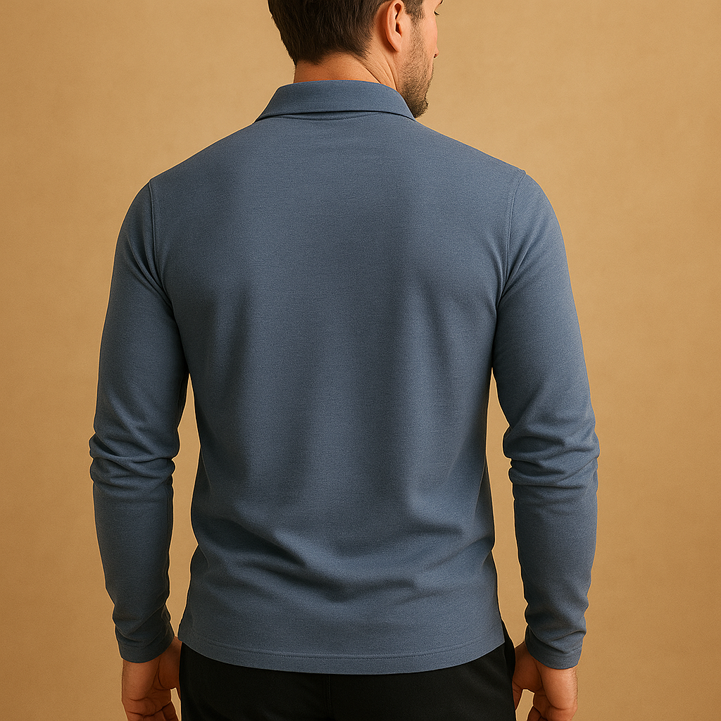 Heren poloshirt met klassieke pasvorm | Ademend & comfortabel katoen