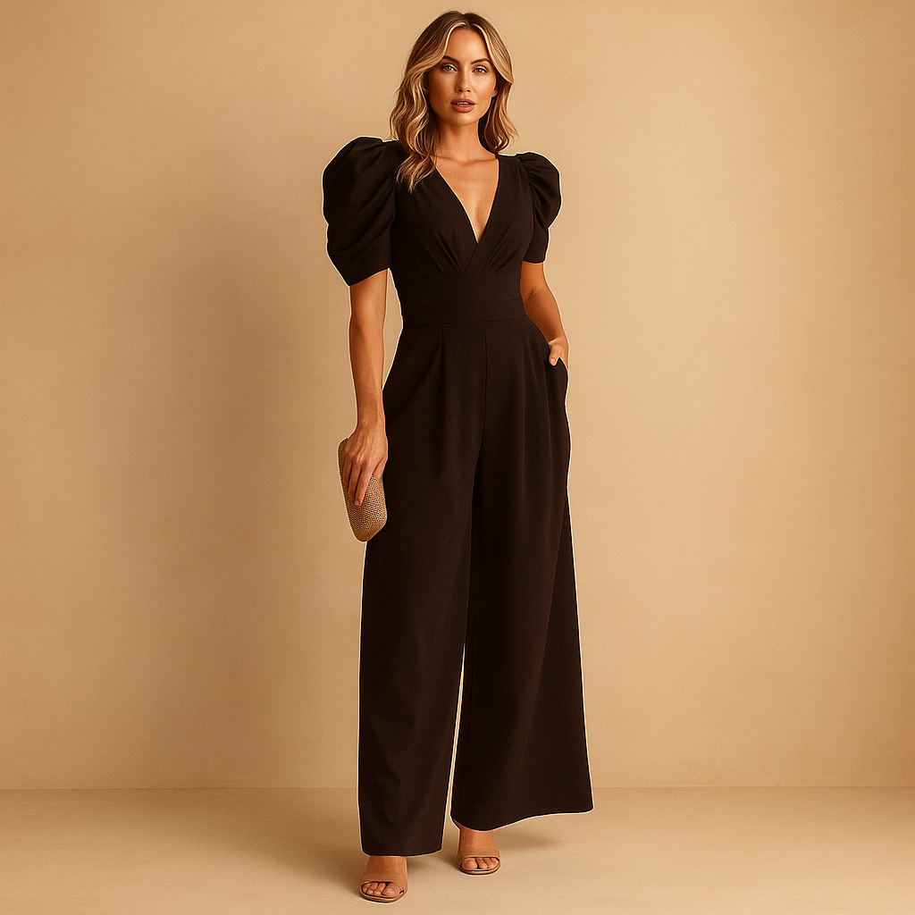 Lange dames jumpsuit | Elegant & getailleerd model