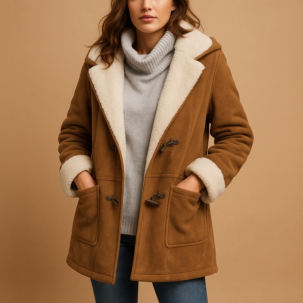 Wintervest Dames | Lang Model met Capuchon en Isolerende Voering
