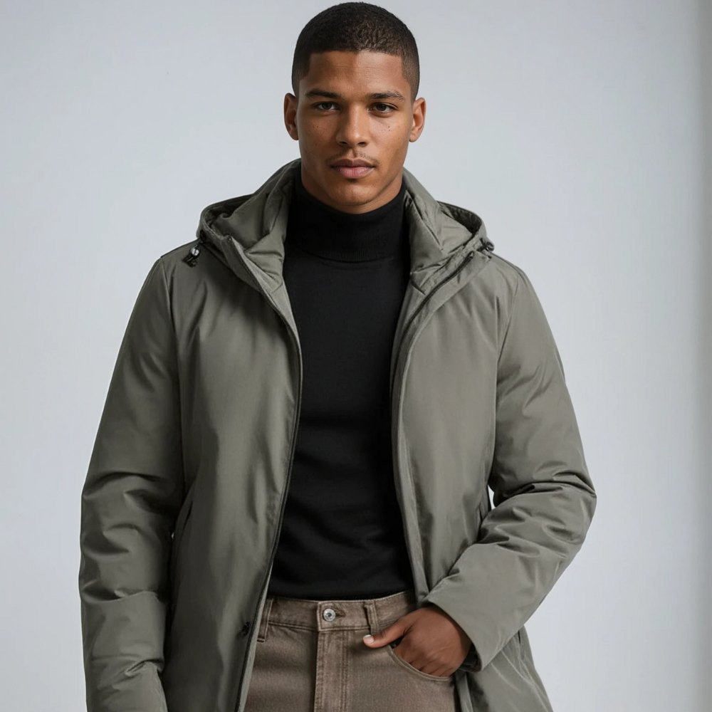 Heren Winterjas – Waterdicht en warm met comfortabele pasvorm