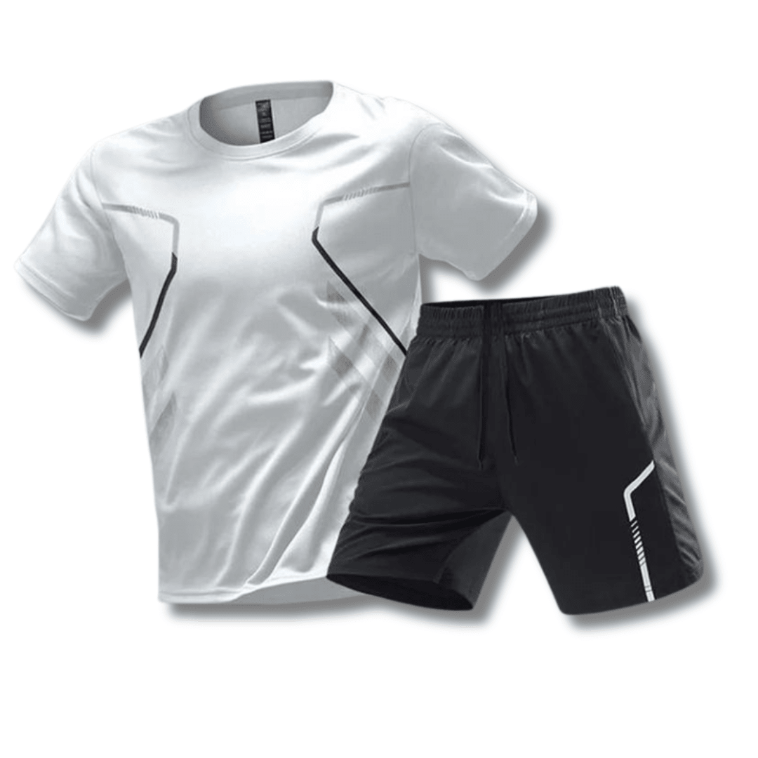 Liam | Sportset Heren | Zomer Stijl Voor Tennis, Padel & Hardlopen - De Mode OutletSEND S