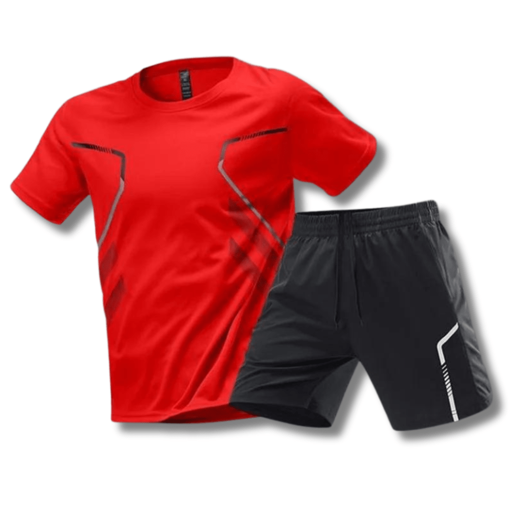 Liam | Sportset Heren | Zomer Stijl Voor Tennis, Padel & Hardlopen - De Mode OutletSEND S
