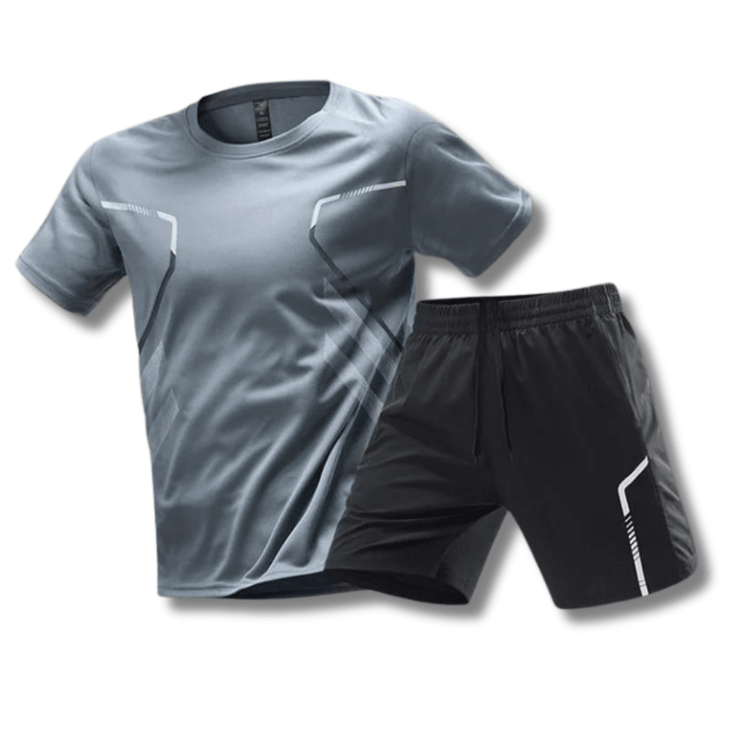 Liam | Sportset Heren | Zomer Stijl Voor Tennis, Padel & Hardlopen - De Mode OutletSEND S