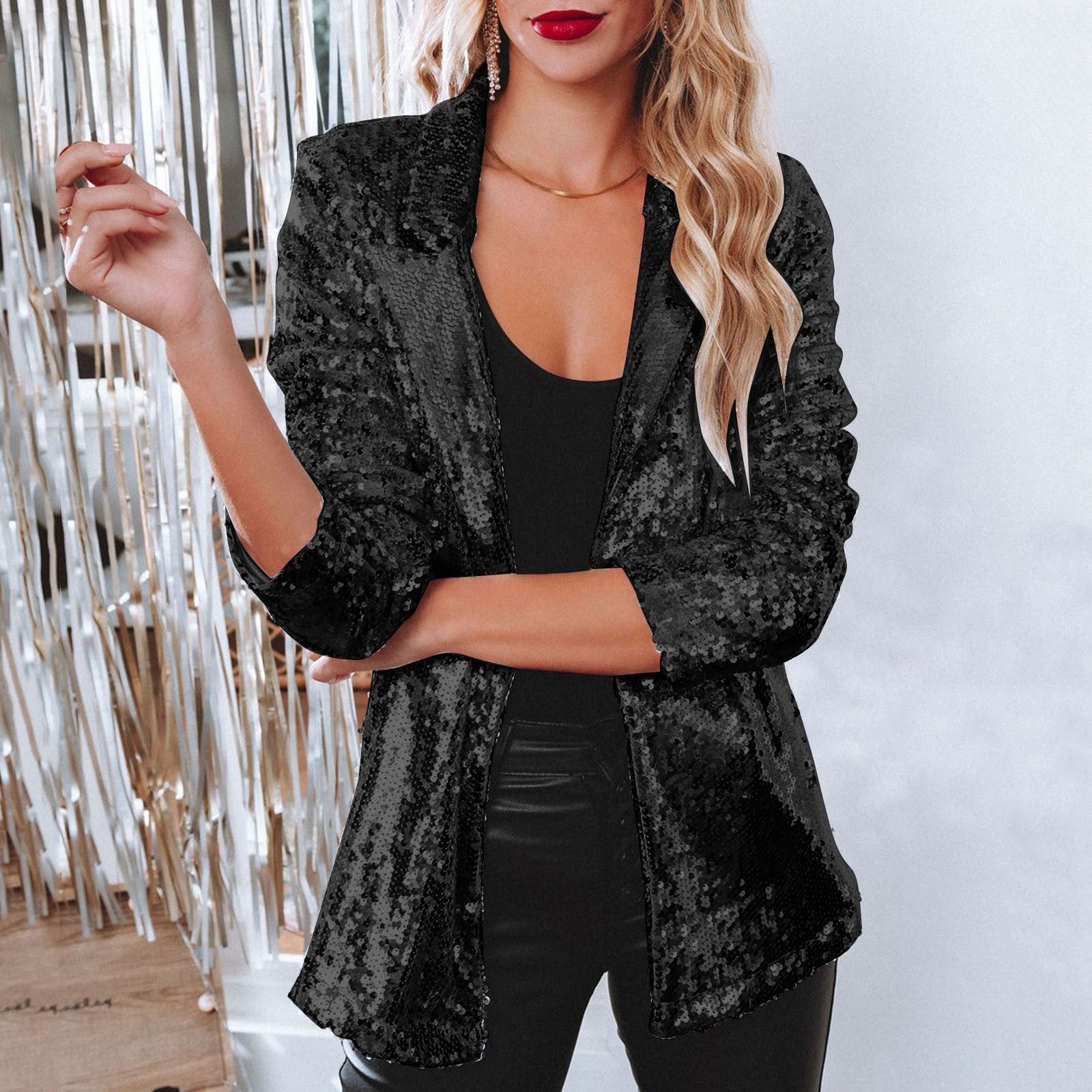 De Mode Outlet | Pailletten Blazer Dames – Glamoureus, Elegant & Statement-Making