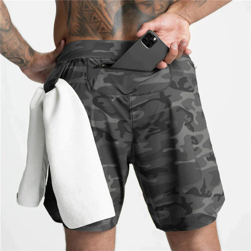Ronan | Sneldrogende Sportshort – Lichtgewicht & Functioneel