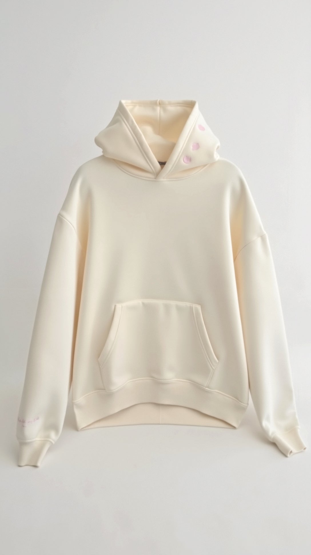 Dames hoodie met geborduurd rugdesign | Comfortabele trui met capuchon