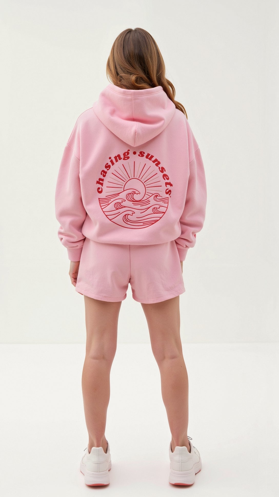 Dames hoodie met geborduurd rugdesign | Comfortabele trui met capuchon