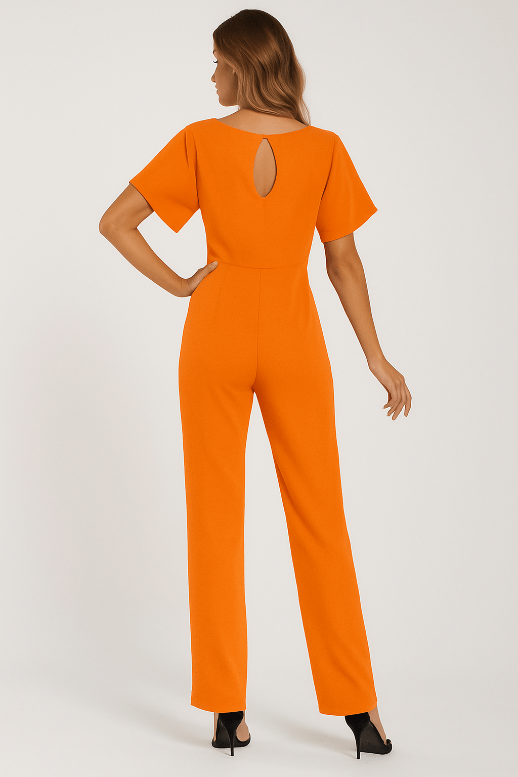 Stijlvolle Dames Jumpsuit met Strikband
