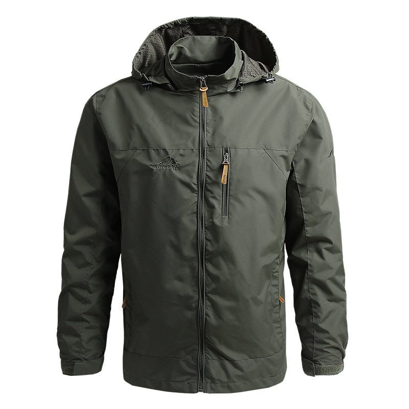 Softshell heren outdoor jas – lichtgewicht en waterafstotend voor elk weertype