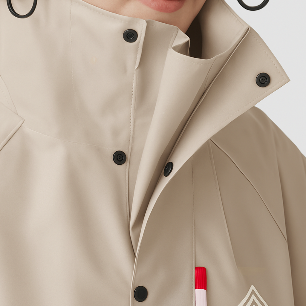 Lange Regenponcho met Waterafstotende Bescherming en Uniseks Ontwerp