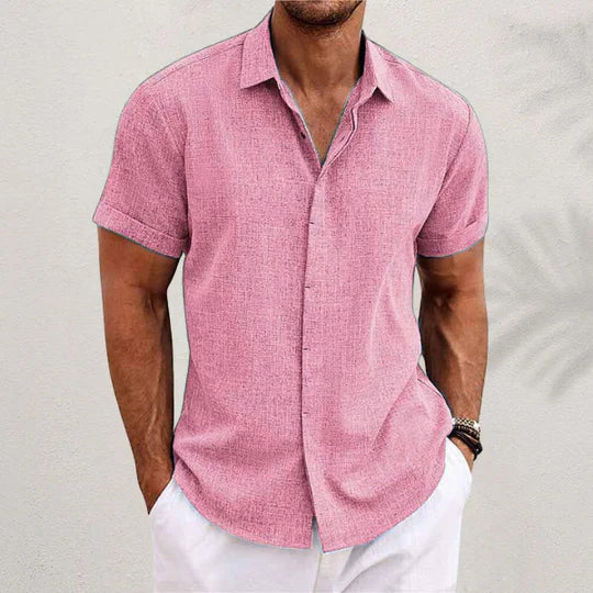 Noah | Button-Up Overhemd voor Heren – Licht & Stijlvol