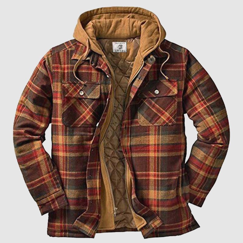 Victor | Sportieve Herenjas | Moderne Lumberjack Stijl