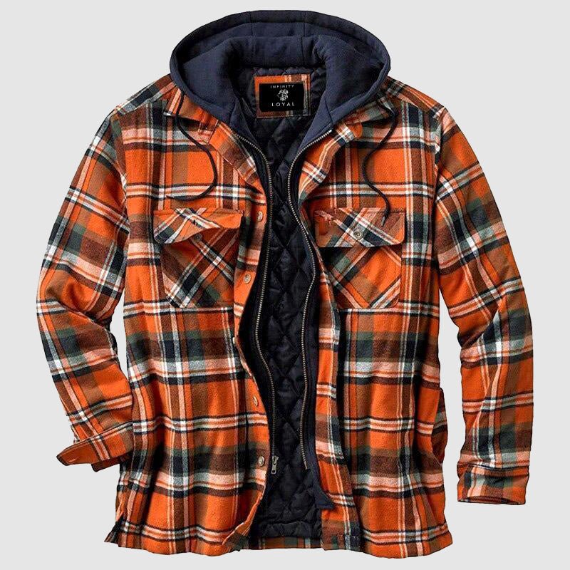 Victor | Sportieve Herenjas | Moderne Lumberjack Stijl