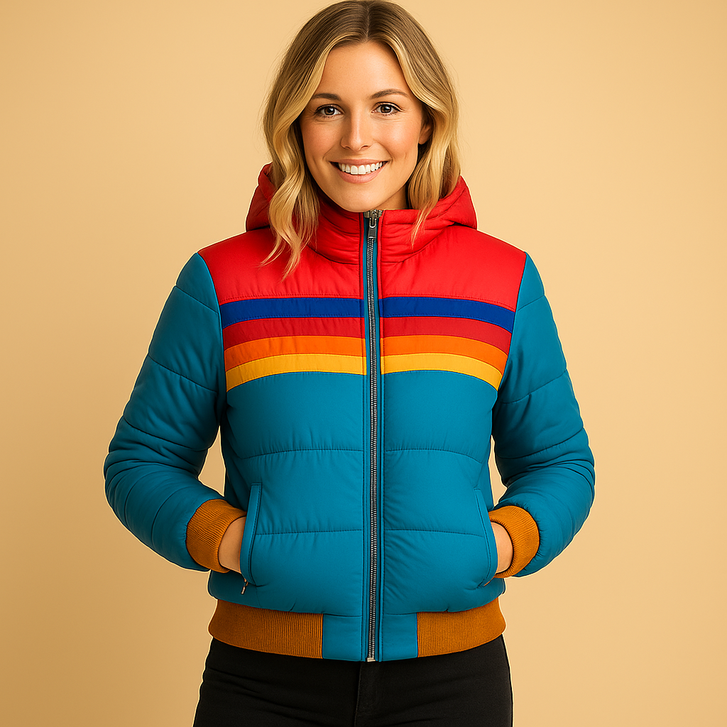 Winterjas dames met capuchon – Warme gewatteerde damesjas met flatterende pasvorm