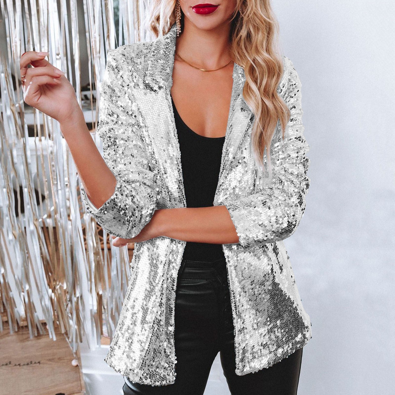 De Mode Outlet | Pailletten Blazer Dames – Glamoureus, Elegant & Statement-Making