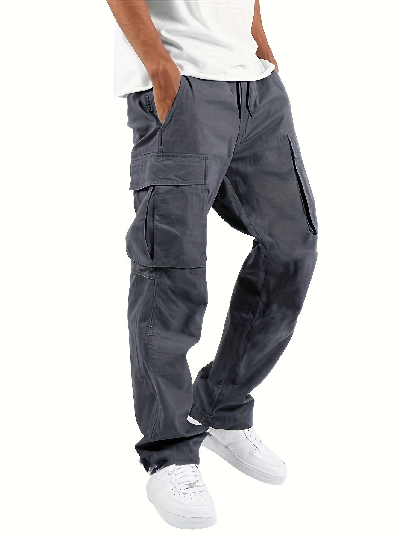 Heren Cargobroek in Oversized Fit – Stoer, comfortabel en praktisch