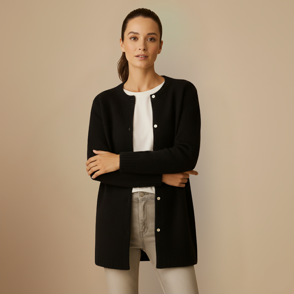 Dames Cardigan | Lichtgewicht Gebreid Vest met Zacht Comfort