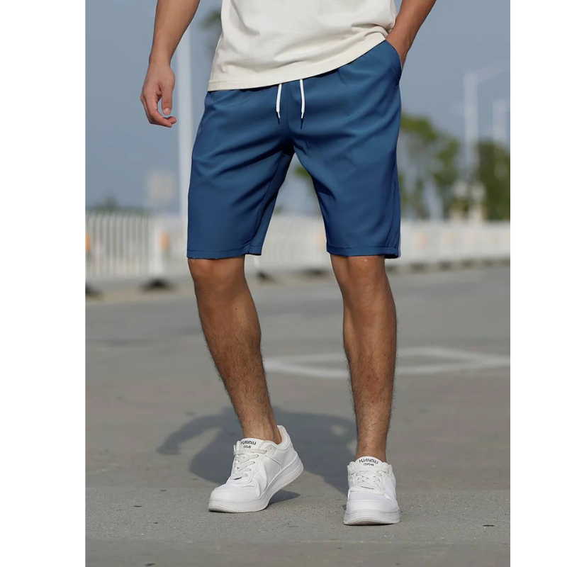 Luchtige Heren Short met Trekkoord – Comfort voor Warme Dagen