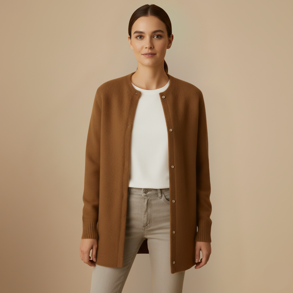 Dames Cardigan | Lichtgewicht Gebreid Vest met Zacht Comfort