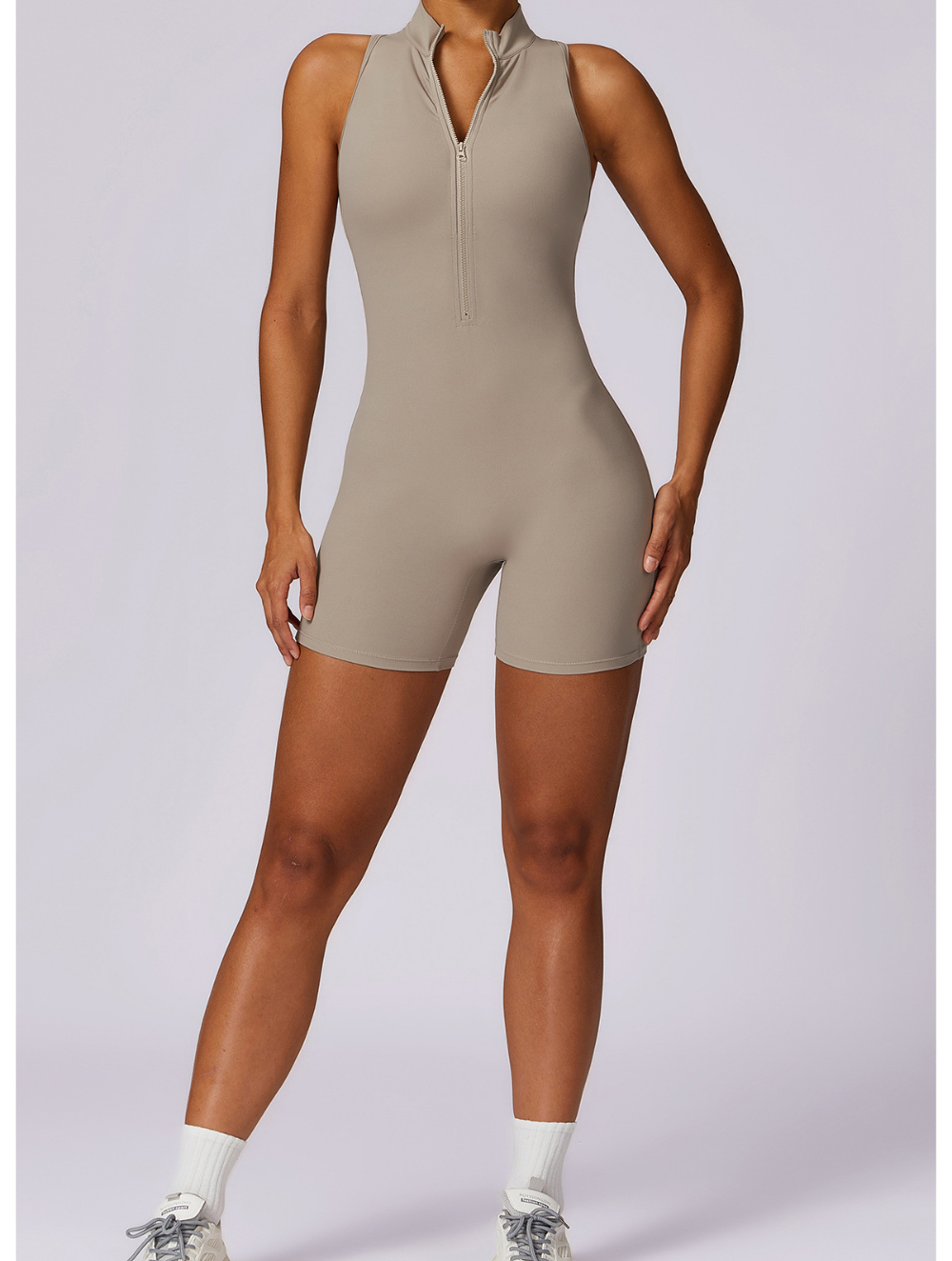 Dames Shaping Jumpsuit met Naadloze Pasvorm en Sportieve Look