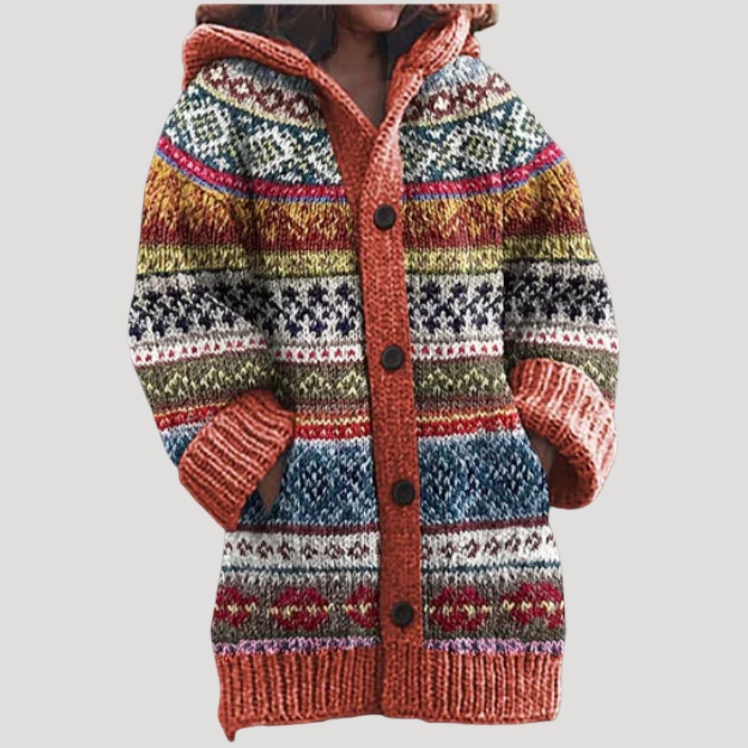 Dames Gebreid Vest met Fair Isle Patroon | Warm en Comfortabel voor de Winter