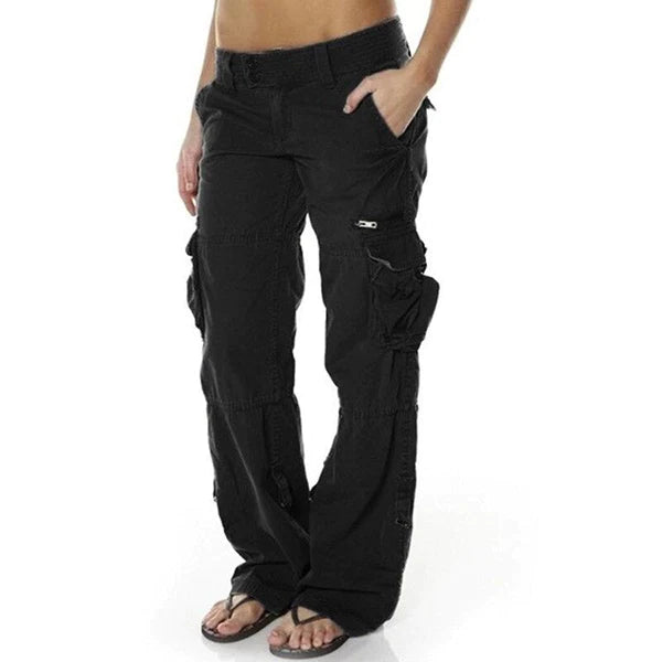 Mode Outlet | Casual Cargo Broek voor Dames – Praktisch & Stijlvol