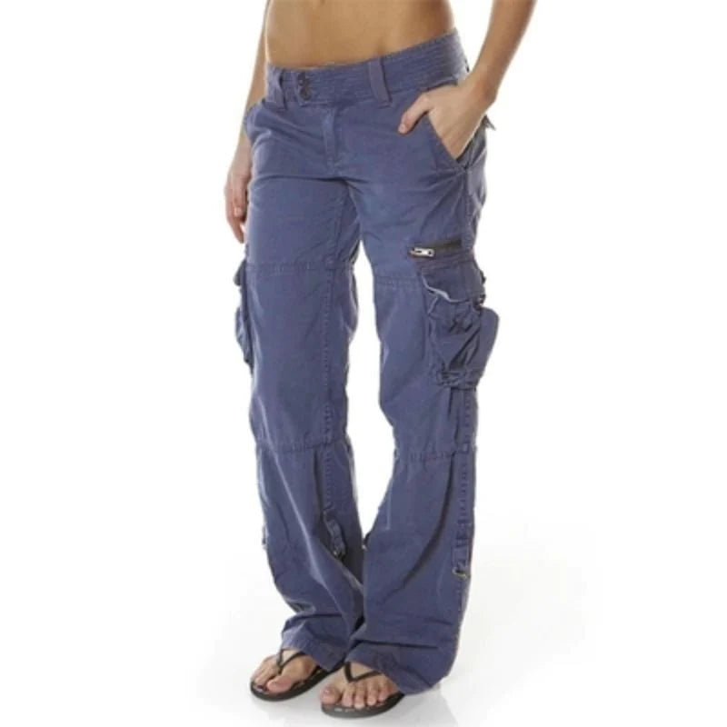 Mode Outlet | Casual Cargo Broek voor Dames – Praktisch & Stijlvol