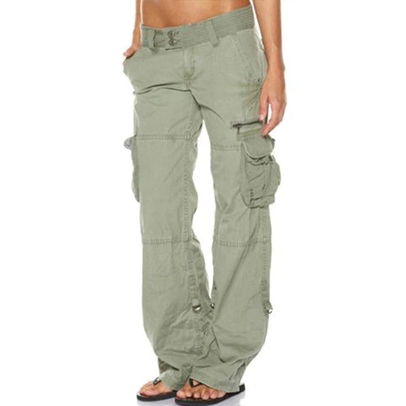 Mode Outlet | Casual Cargo Broek voor Dames – Praktisch & Stijlvol