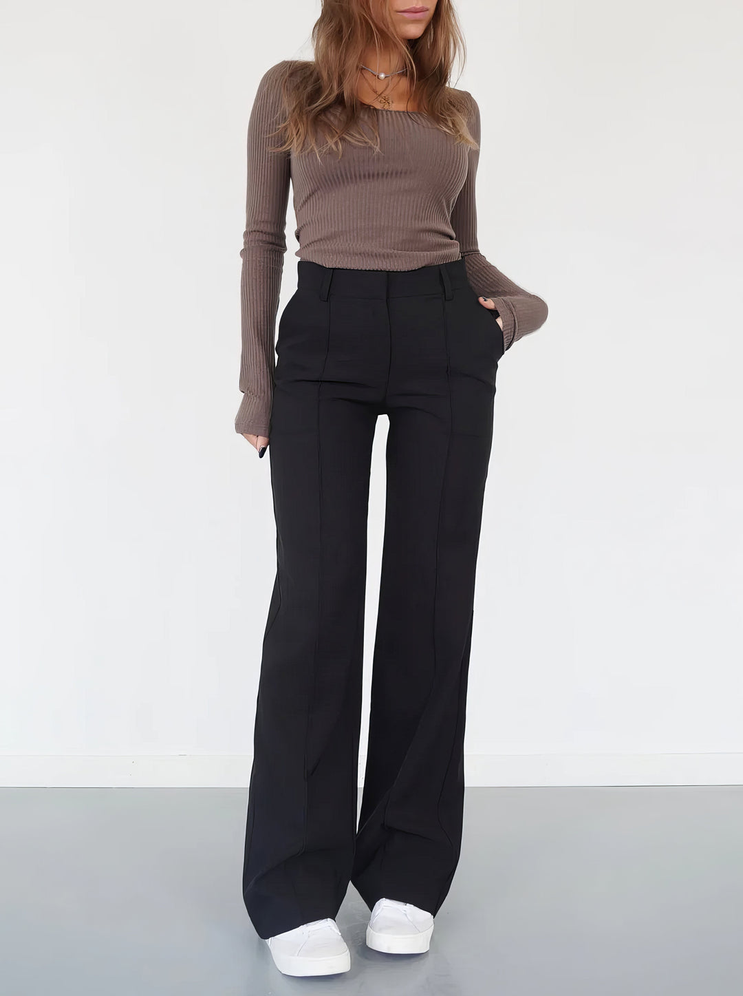 Dames Broek – Bootcut Model Met Elegante Pasvorm