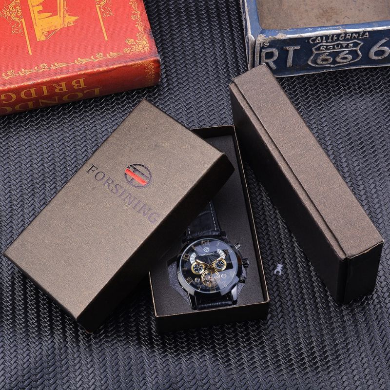 Mode Outlet | Luxe Automatisch Horloge met Tourbillon – Stijl & Precisie