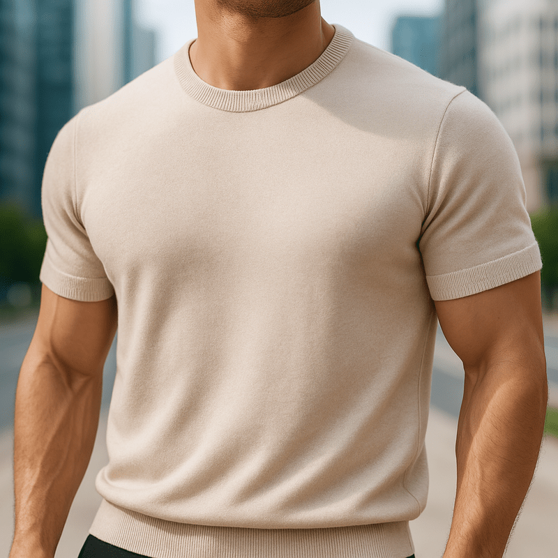Lichtgewicht heren T-shirt – Zacht, korte mouw, verkrijgbaar in meerdere kleuren