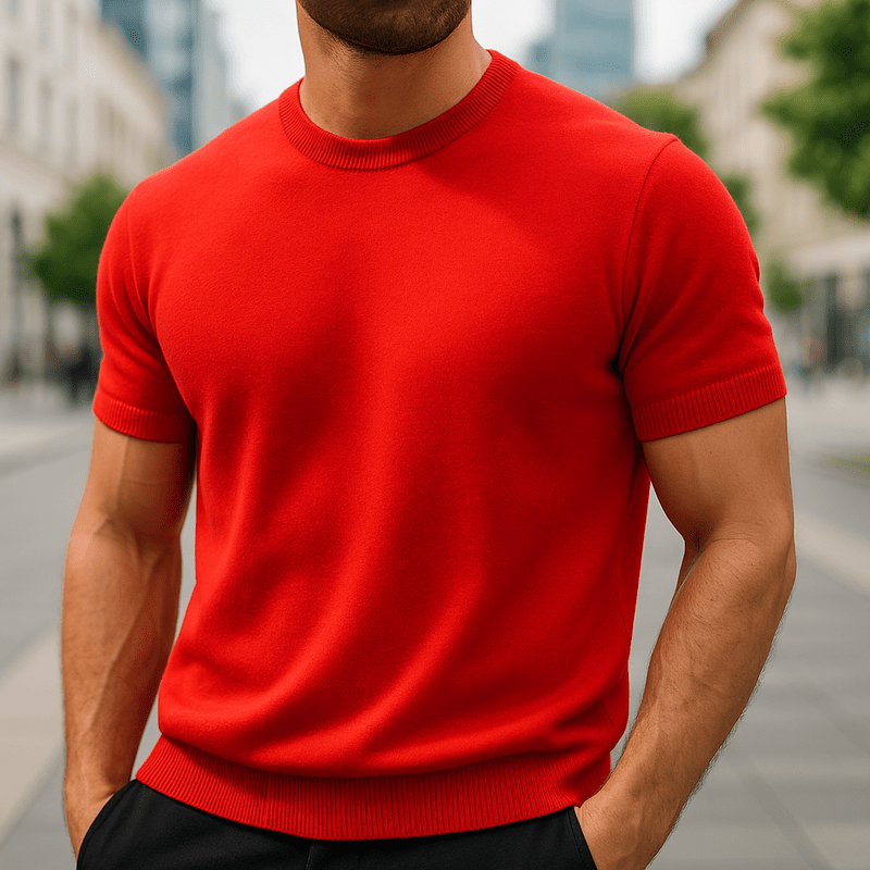 Lichtgewicht heren T-shirt – Zacht, korte mouw, verkrijgbaar in meerdere kleuren