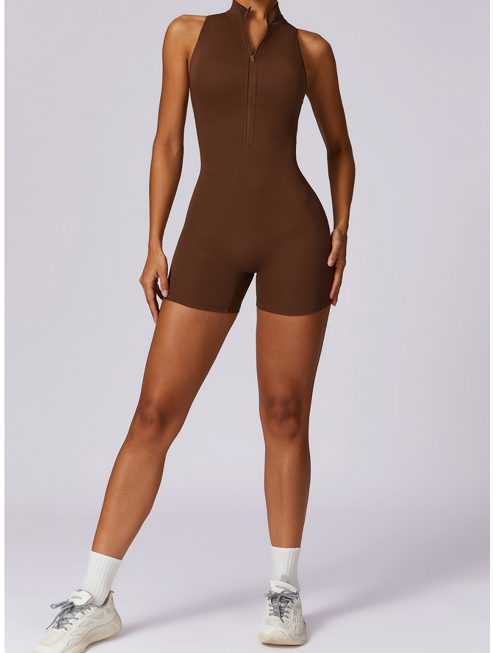 Dames Shaping Jumpsuit met Naadloze Pasvorm en Sportieve Look