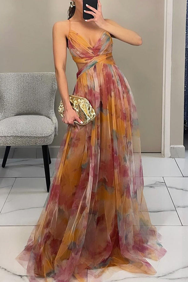Flora | Maxi Zomerjurk met Bloemenprint – Zwierig & Vrouwelijk