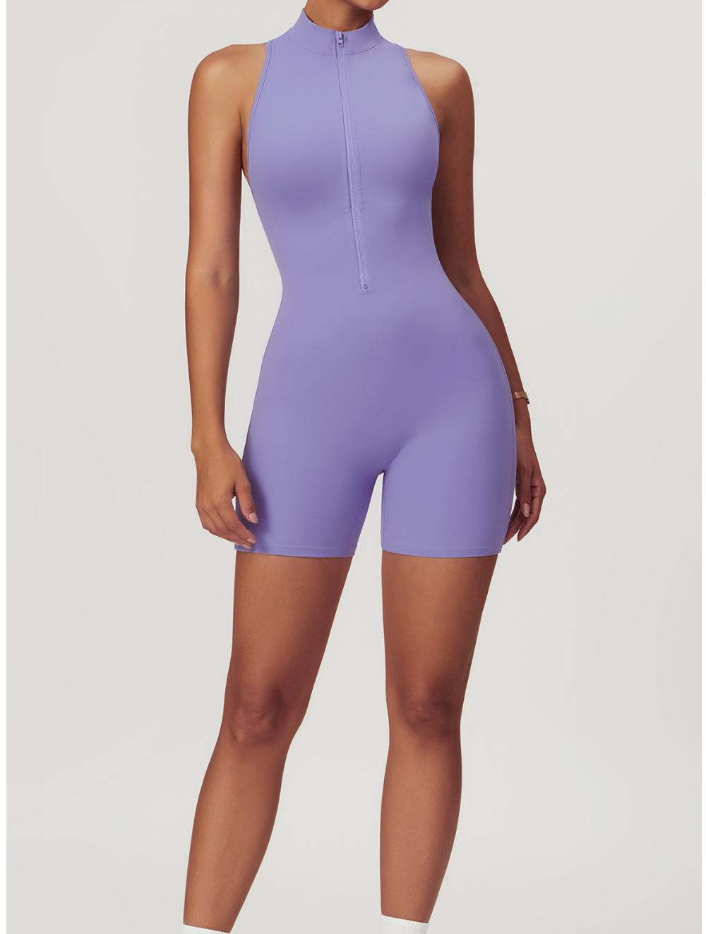 Dames Shaping Jumpsuit met Naadloze Pasvorm en Sportieve Look