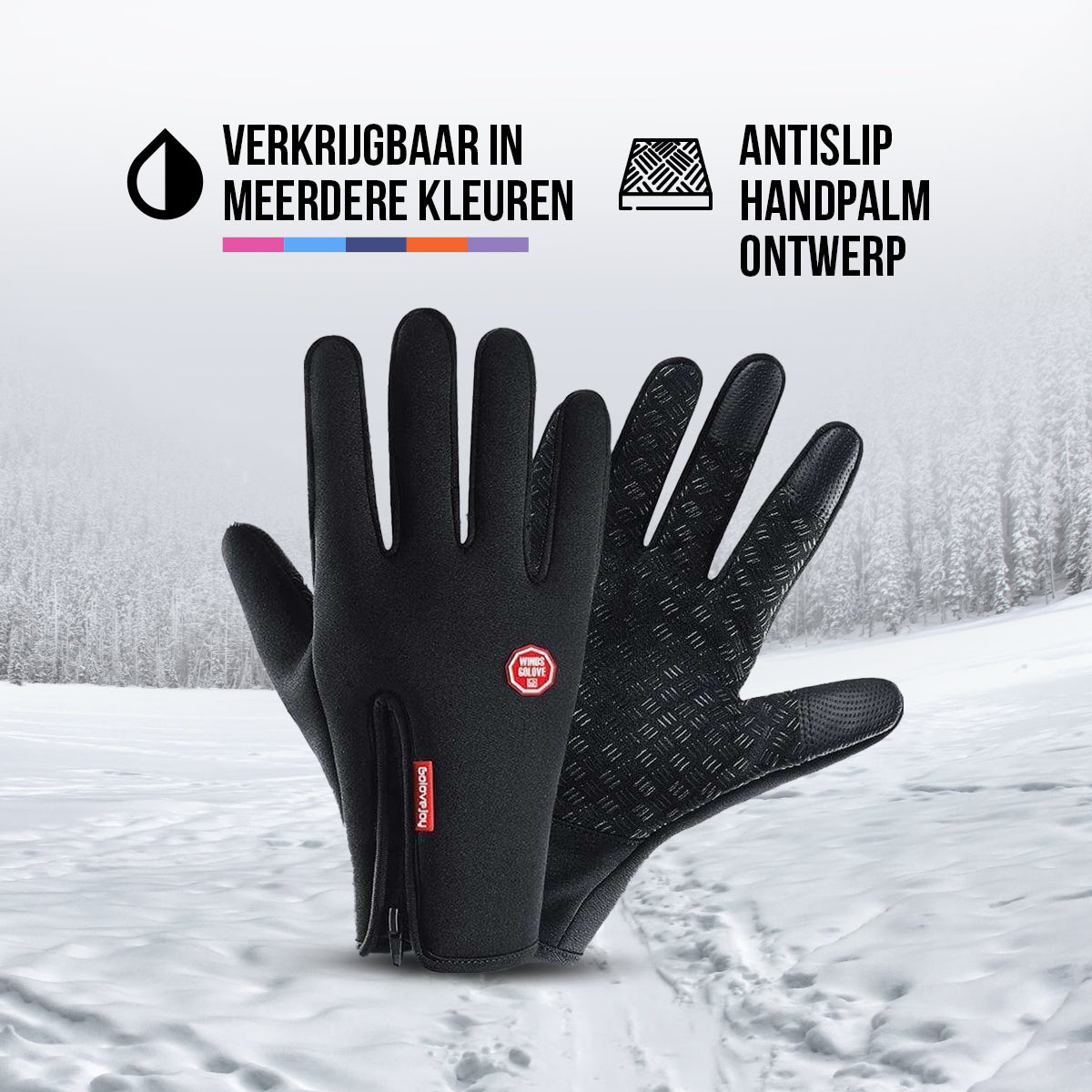 Winddichte Thermische Handschoenen | Warm, Comfortabel en Touchscreen-Geschikt