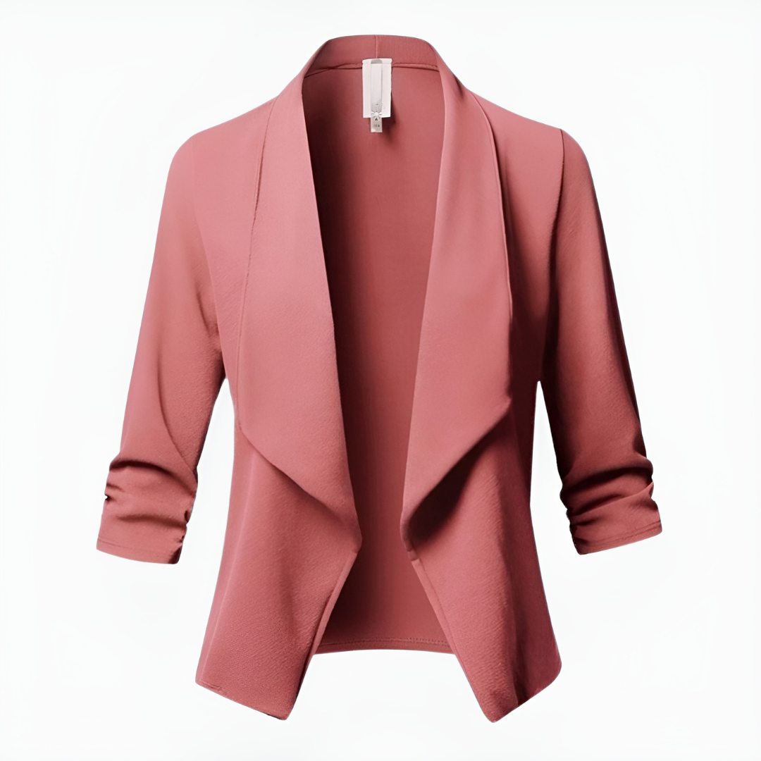 Elegante Damesblazer met Lange Mouwen en Tijdloze Snit