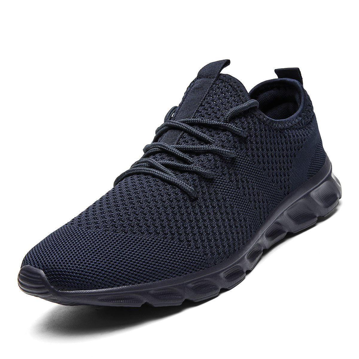 Lichte, ademende heren hardloopschoenen met antislip zool