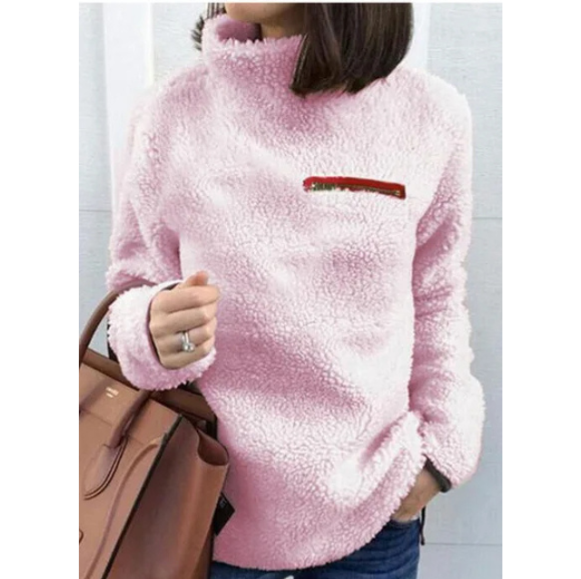 ELISE | Warme & Comfortabele Fleece Trui voor Dames – Stijlvol & Veelzijdig