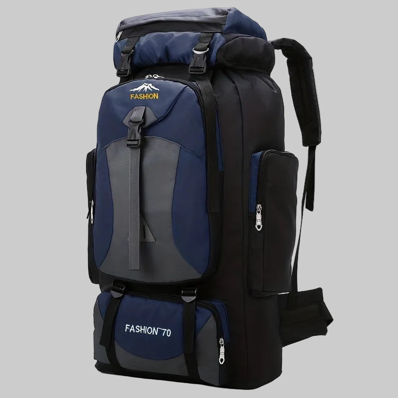 Grote wandelrugzak – 70L outdoor rugzak met verstelbare banden en gespsluiting