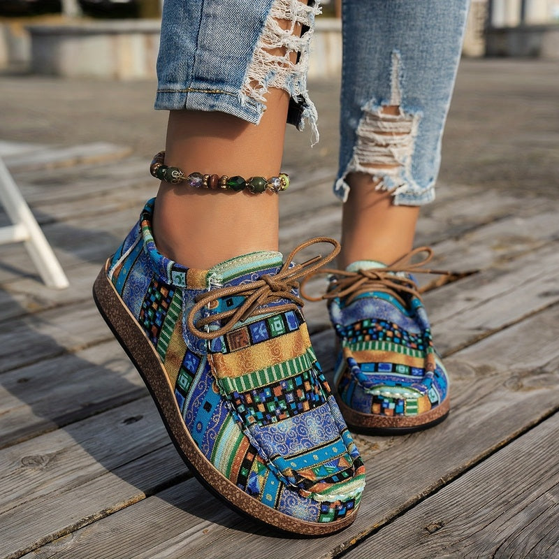 Kleurrijke damesschoenen – Unieke boho-stijl met comfortabel draaggevoel
