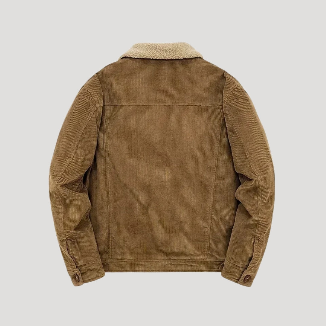 Heren Truckerjack met Imitatie Shearling | Warme Winterjas met Tijdloze Look