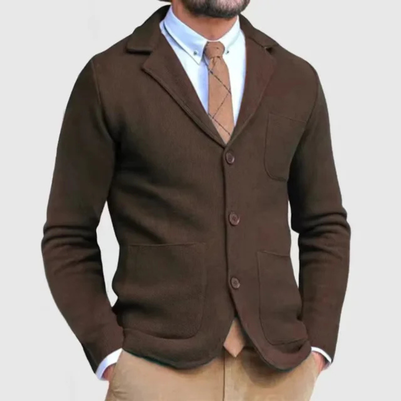 Lichte Slim Fit Blazer voor Heren met Comfortabele Pasvorm