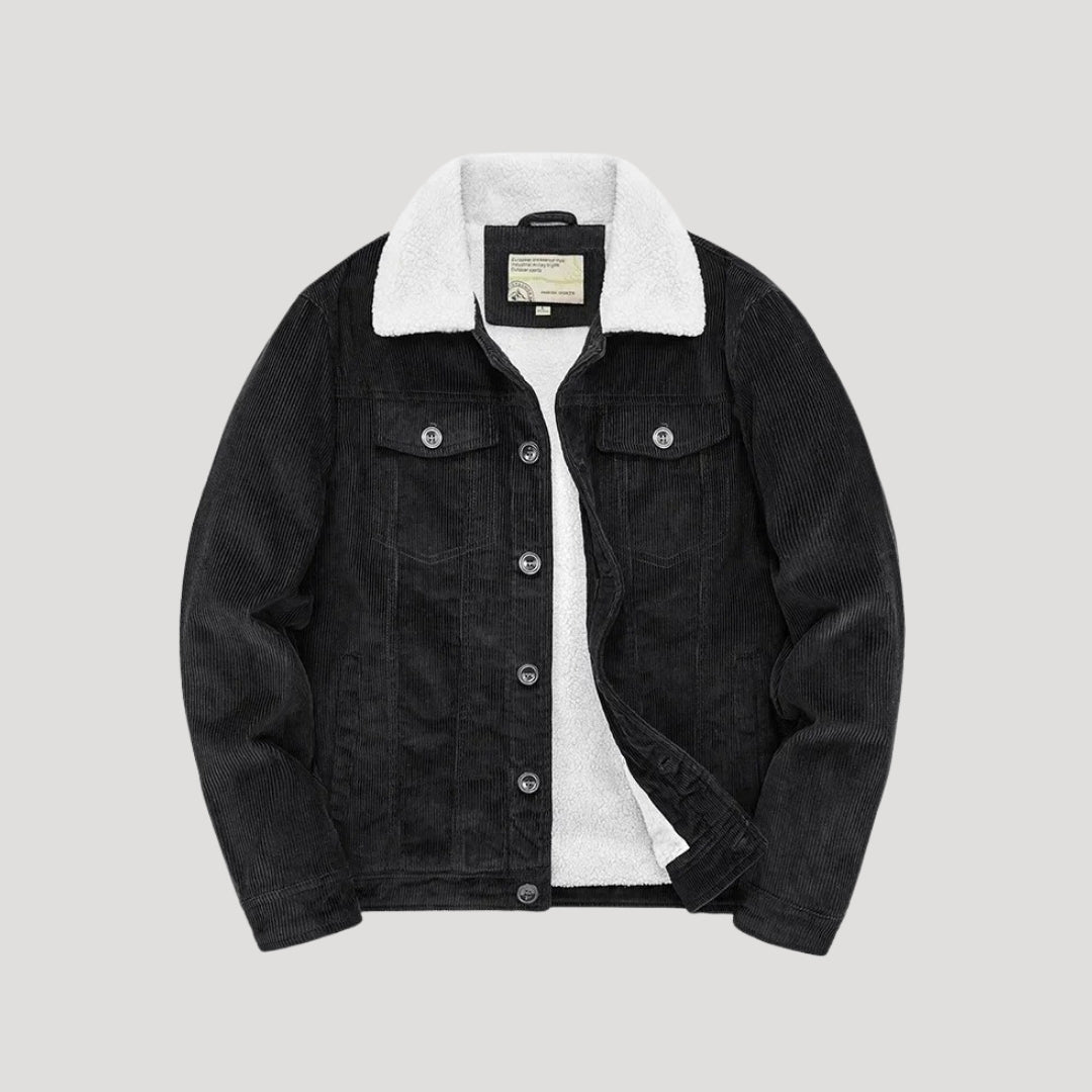 Heren Truckerjack met Imitatie Shearling | Warme Winterjas met Tijdloze Look