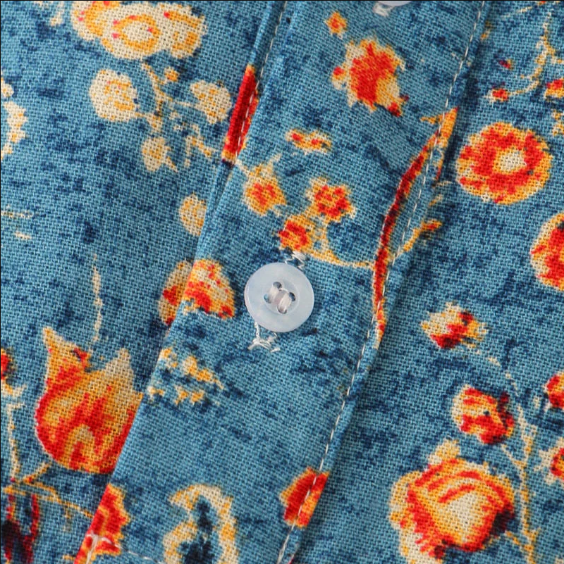 Stijlvol Heren Overhemd met Bloemenprint – Voor een Verfijnde Zomerlook